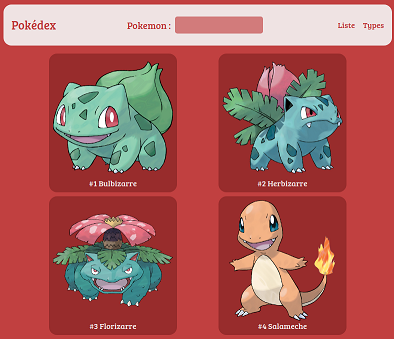 screenshot pokedex